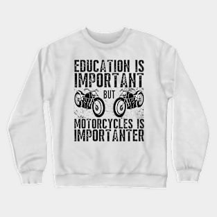 Motorbike Racing Bikers Crewneck Sweatshirt